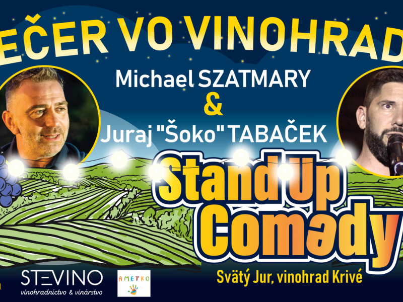 Večer vo vinohrade - Stand Up Comedy