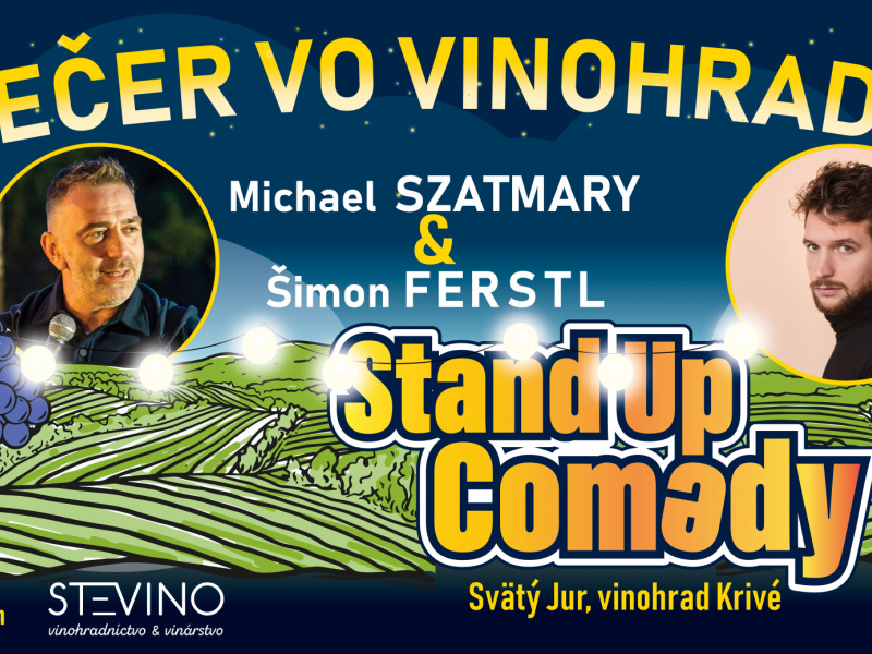 Večer vo vinohrade - Stand Up Comedy Show
